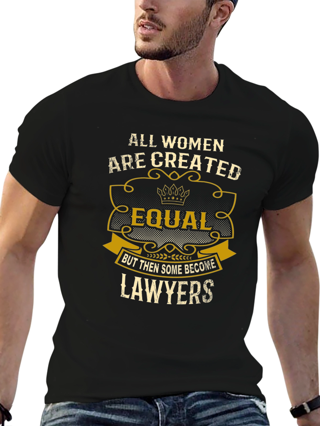 All Women Lawyers Black T-Shirt