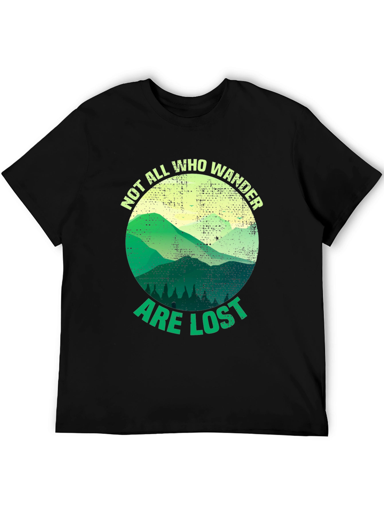 Wanderlust T-Shirt - Not All Who Wander Are Lost