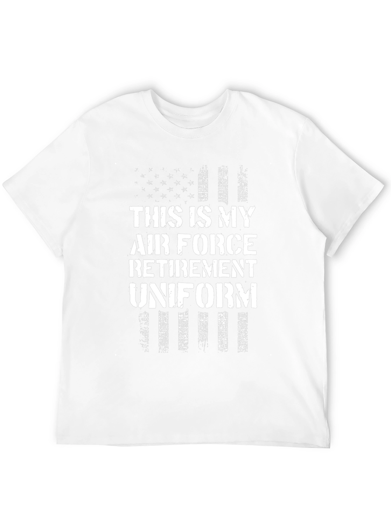 Air Force Retirement Uniform Graphic T-Shirt