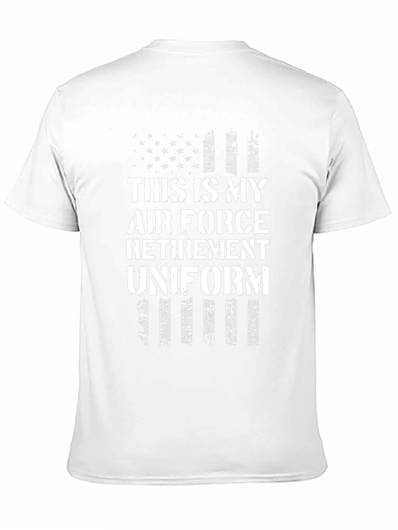 Air Force Retirement Uniform Graphic T-Shirt