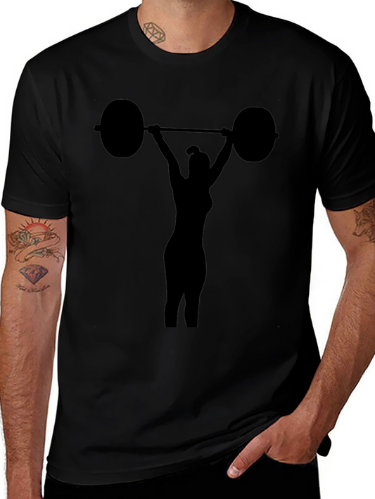 Weightlifting Silhouette T-Shirt