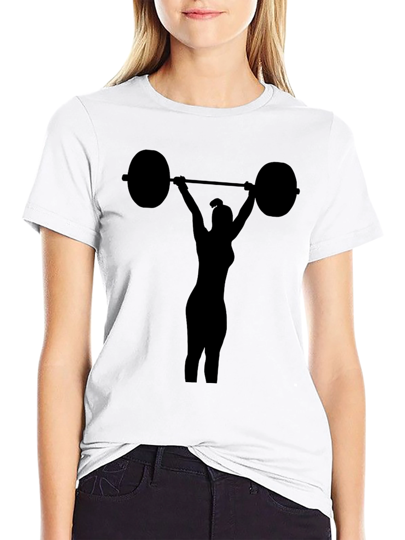 Weightlifting Silhouette T-Shirt