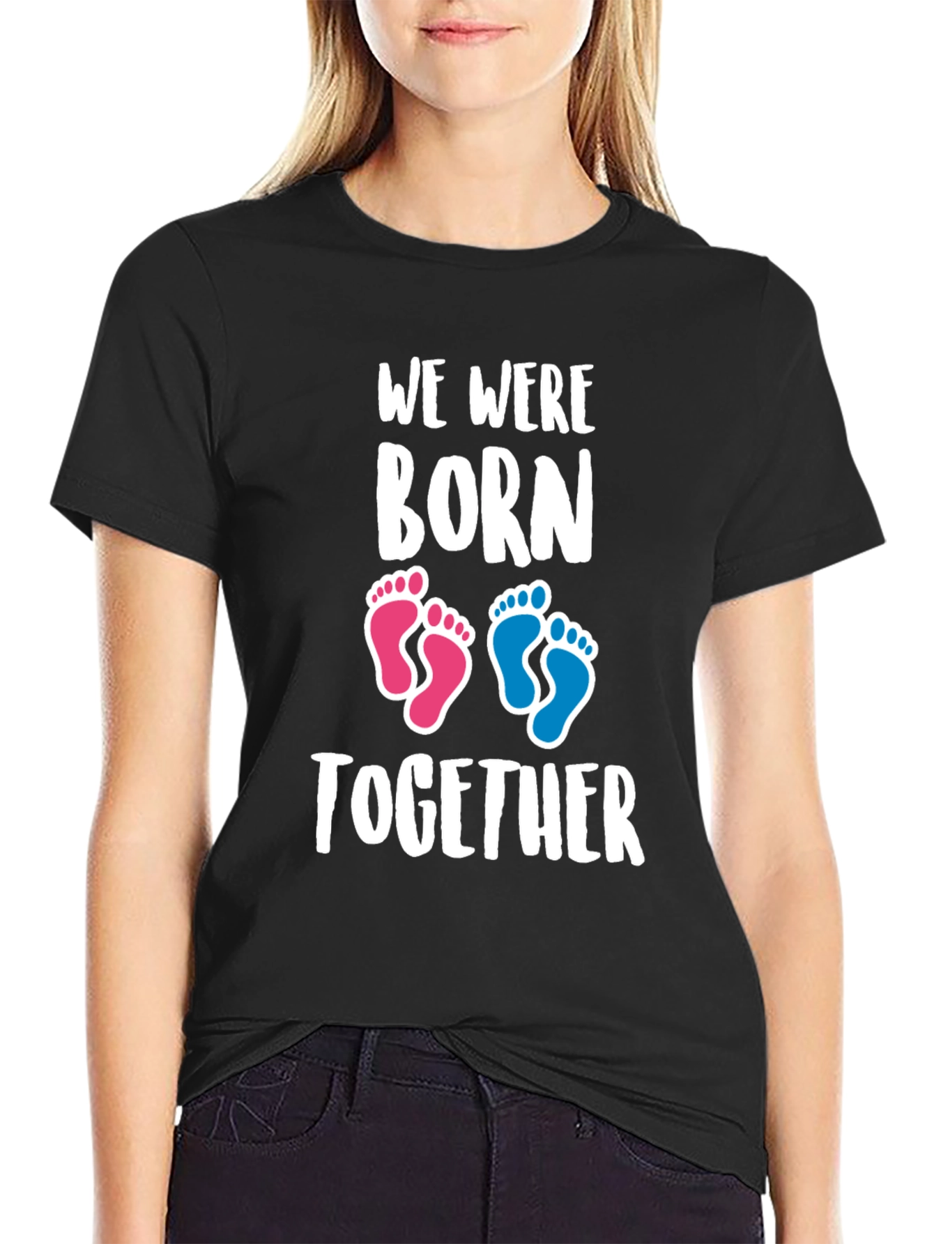 We Were Born Together Twin Unisex T-Shirt