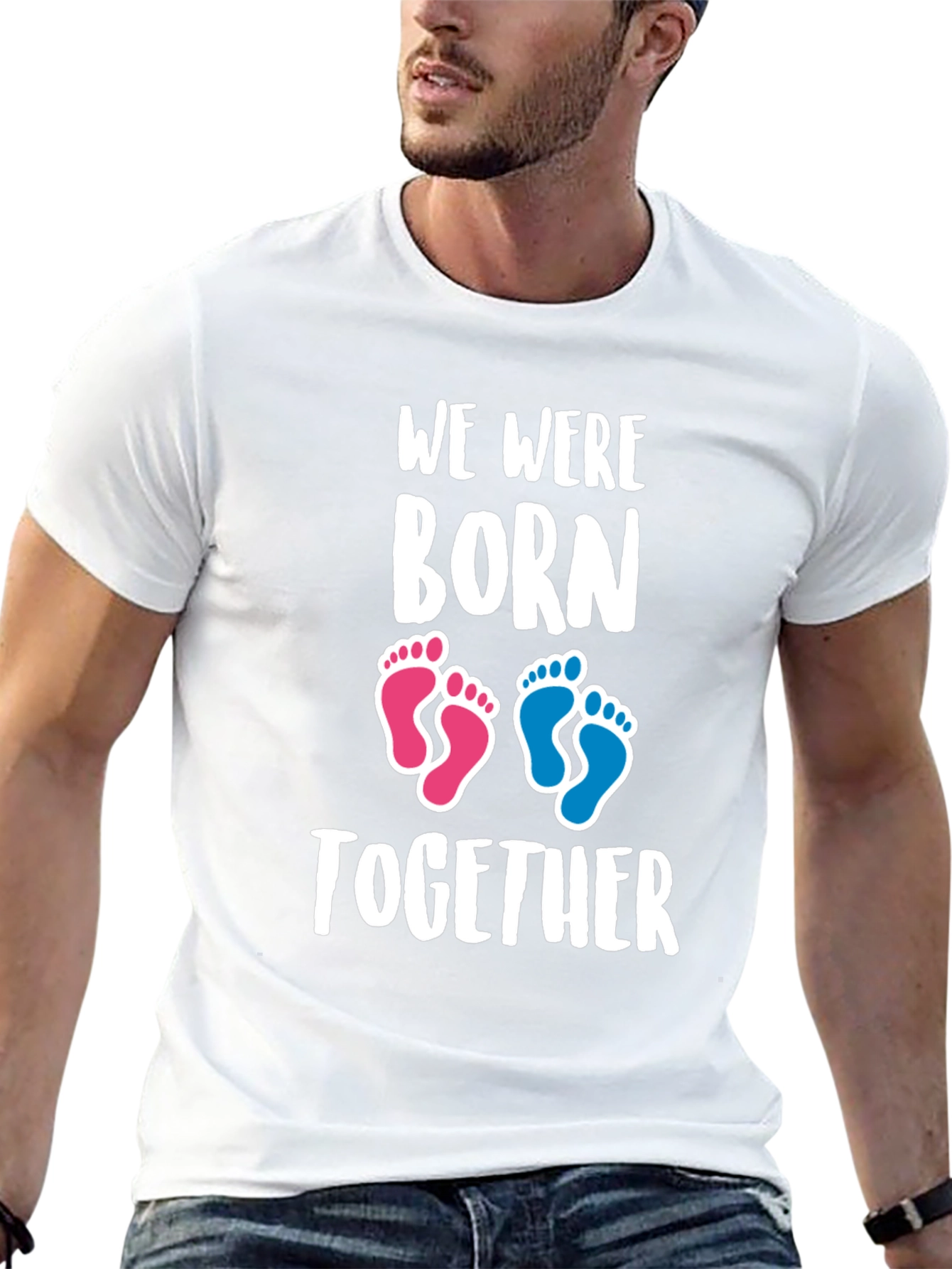 We Were Born Together Twin Unisex T-Shirt