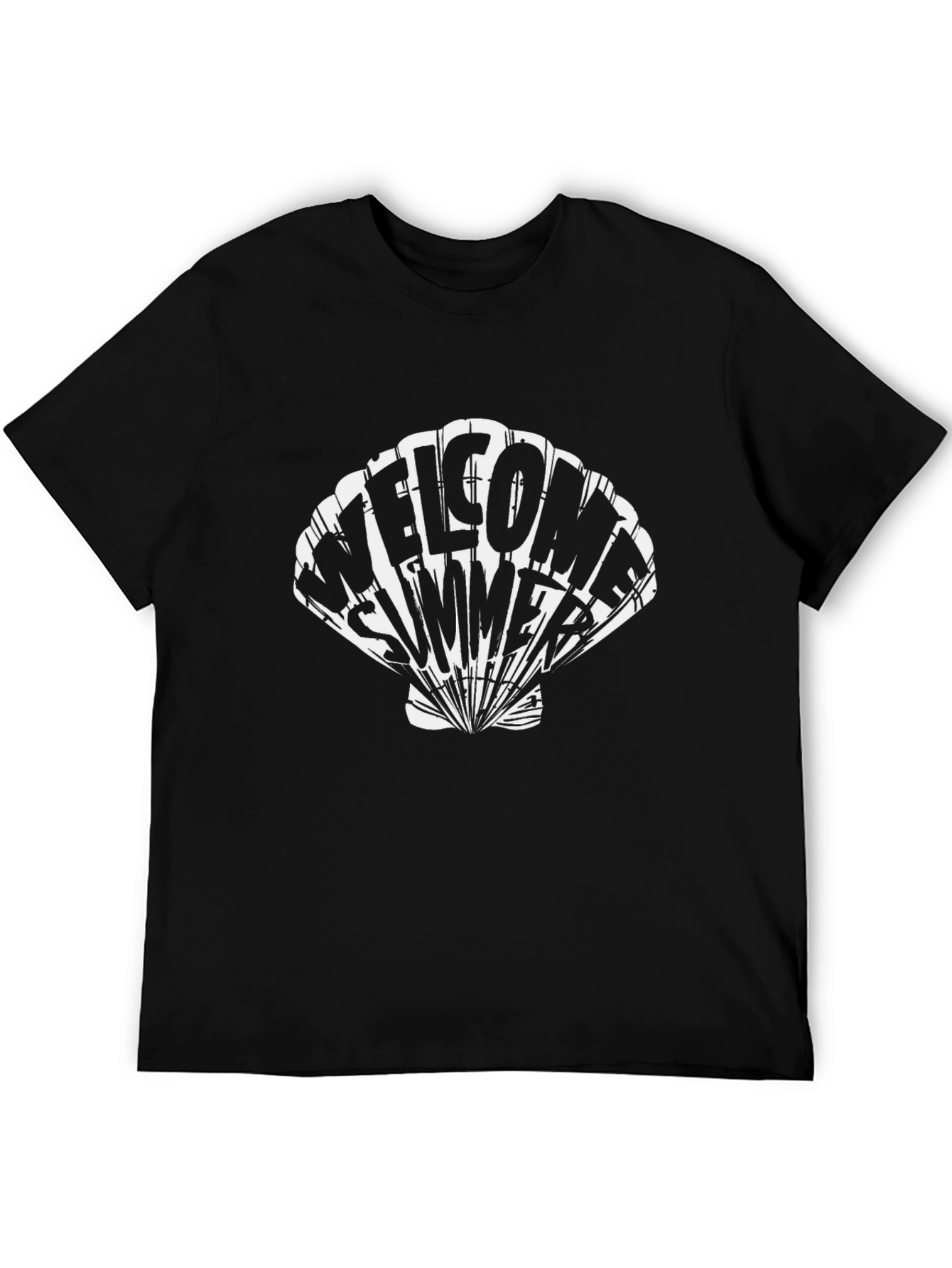 Welcome Summer Black T-Shirt