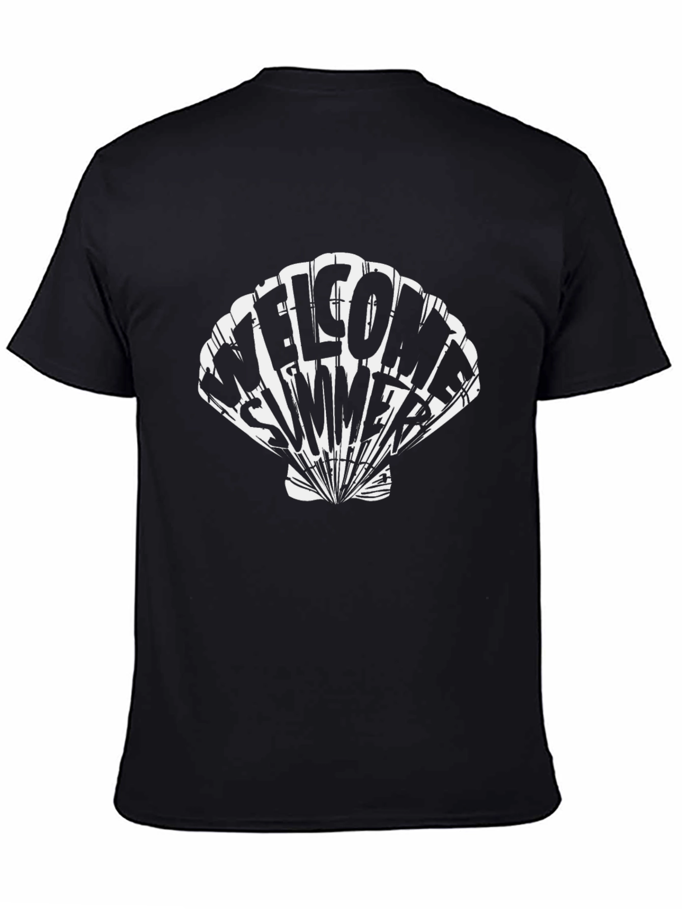 Welcome Summer Black T-Shirt