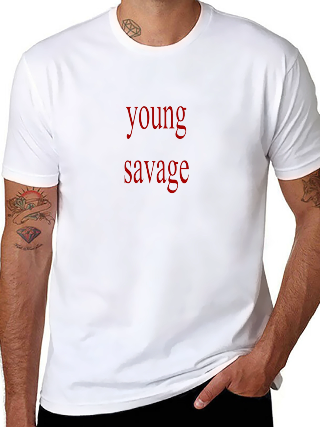 Young Savage T-Shirt - Bold Graphic Tee