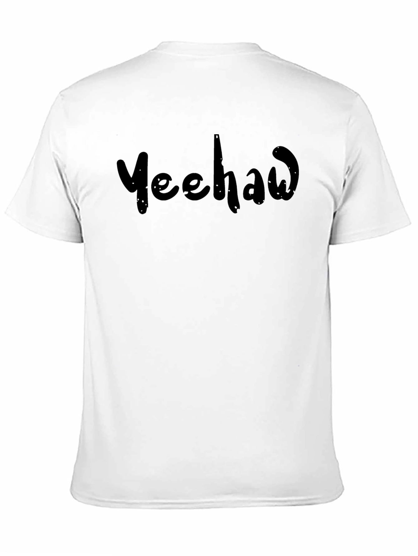 Yeehaw Graphic T-Shirt - Casual Short Sleeve Tee