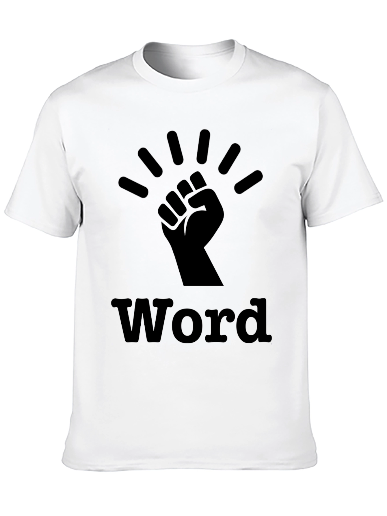 Word Black T-Shirt