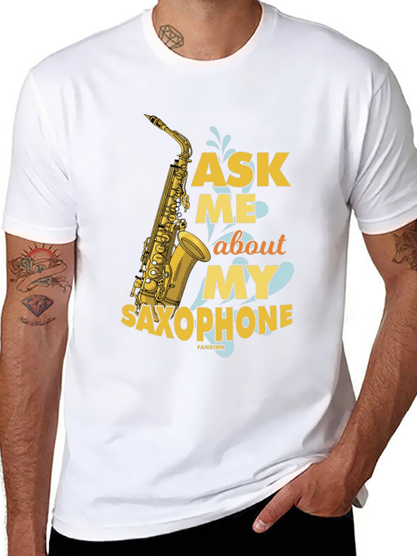 Ask Me About My Saxophone T-Shirt