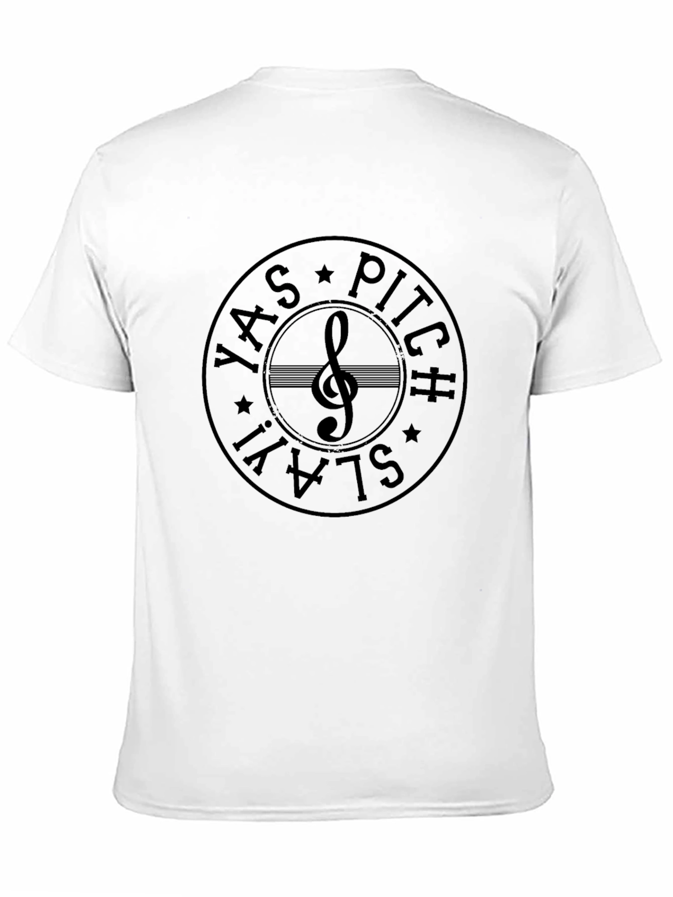 Yas Pitch Slay T-Shirt Music Note Tee