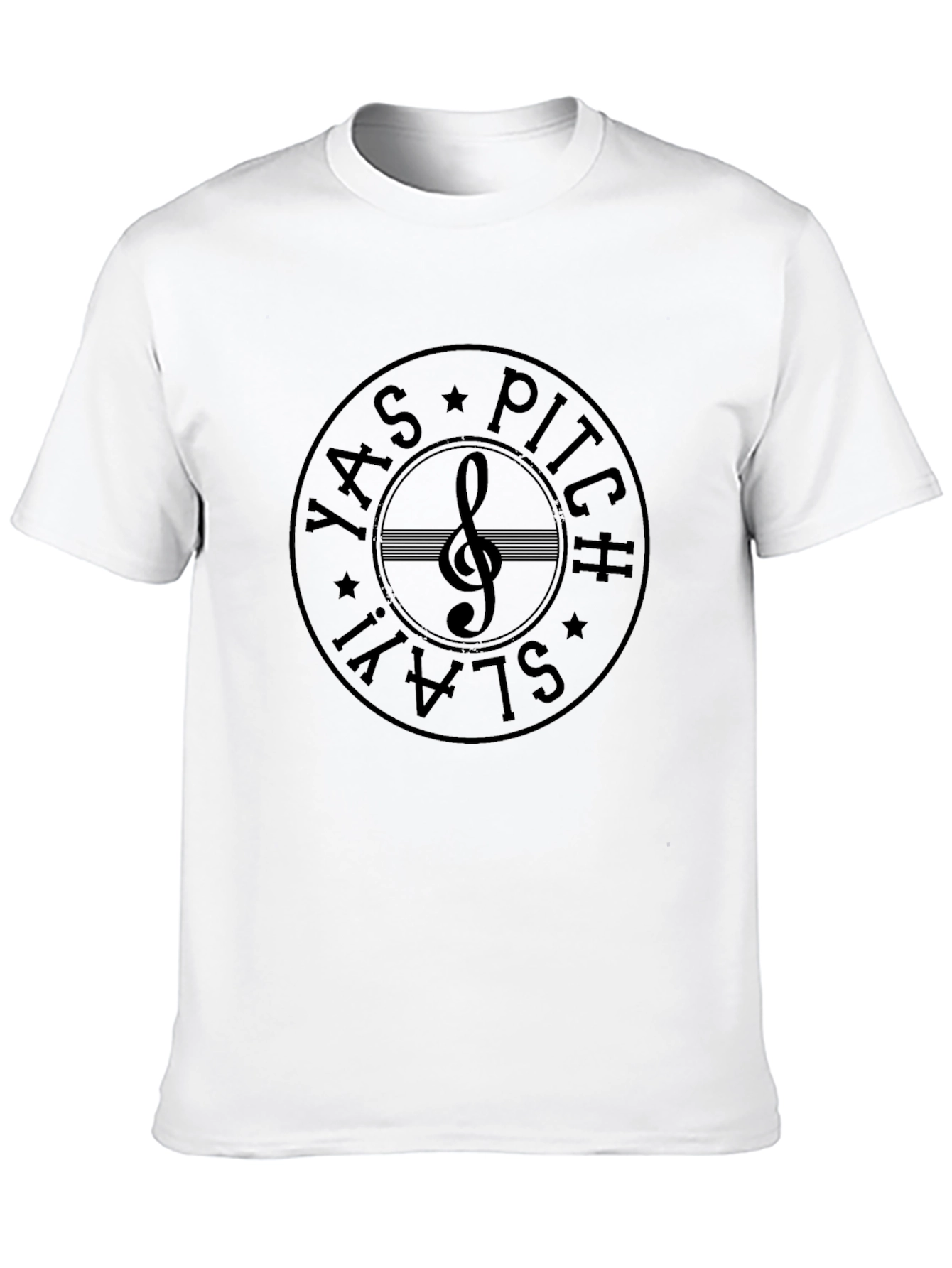 Yas Pitch Slay T-Shirt Music Note Tee
