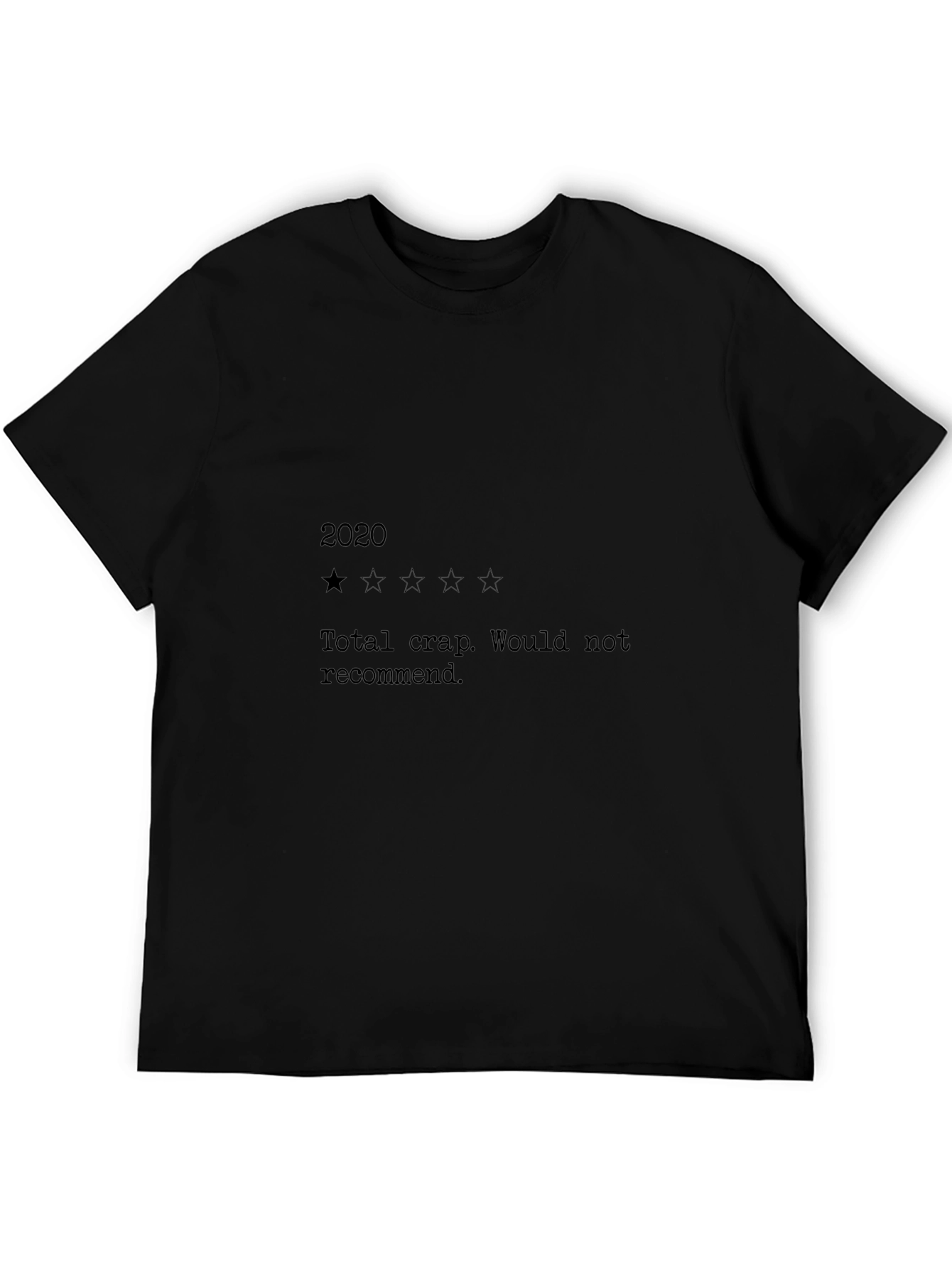 2020 One Star Review Graphic T-Shirt