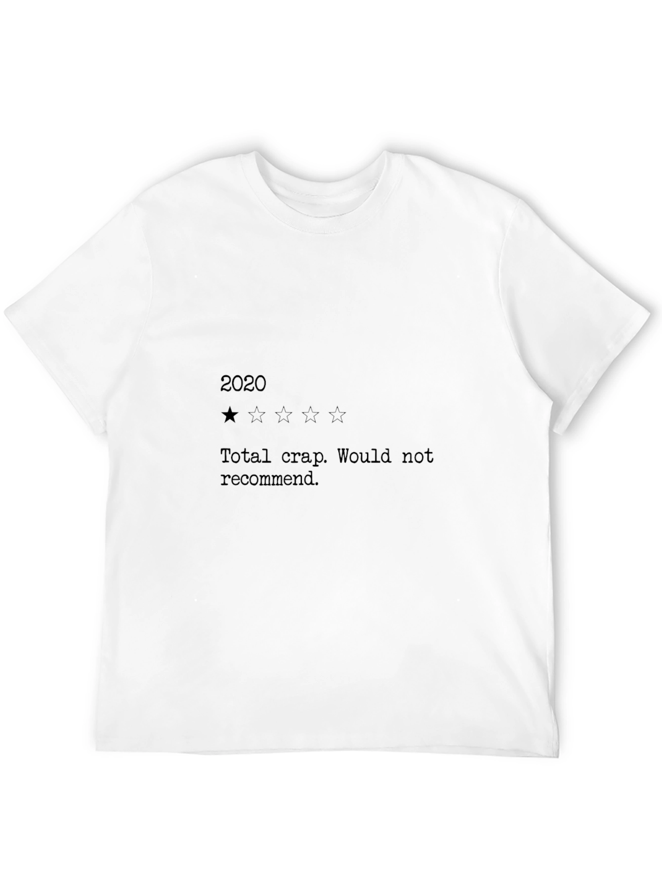 2020 One Star Review Graphic T-Shirt