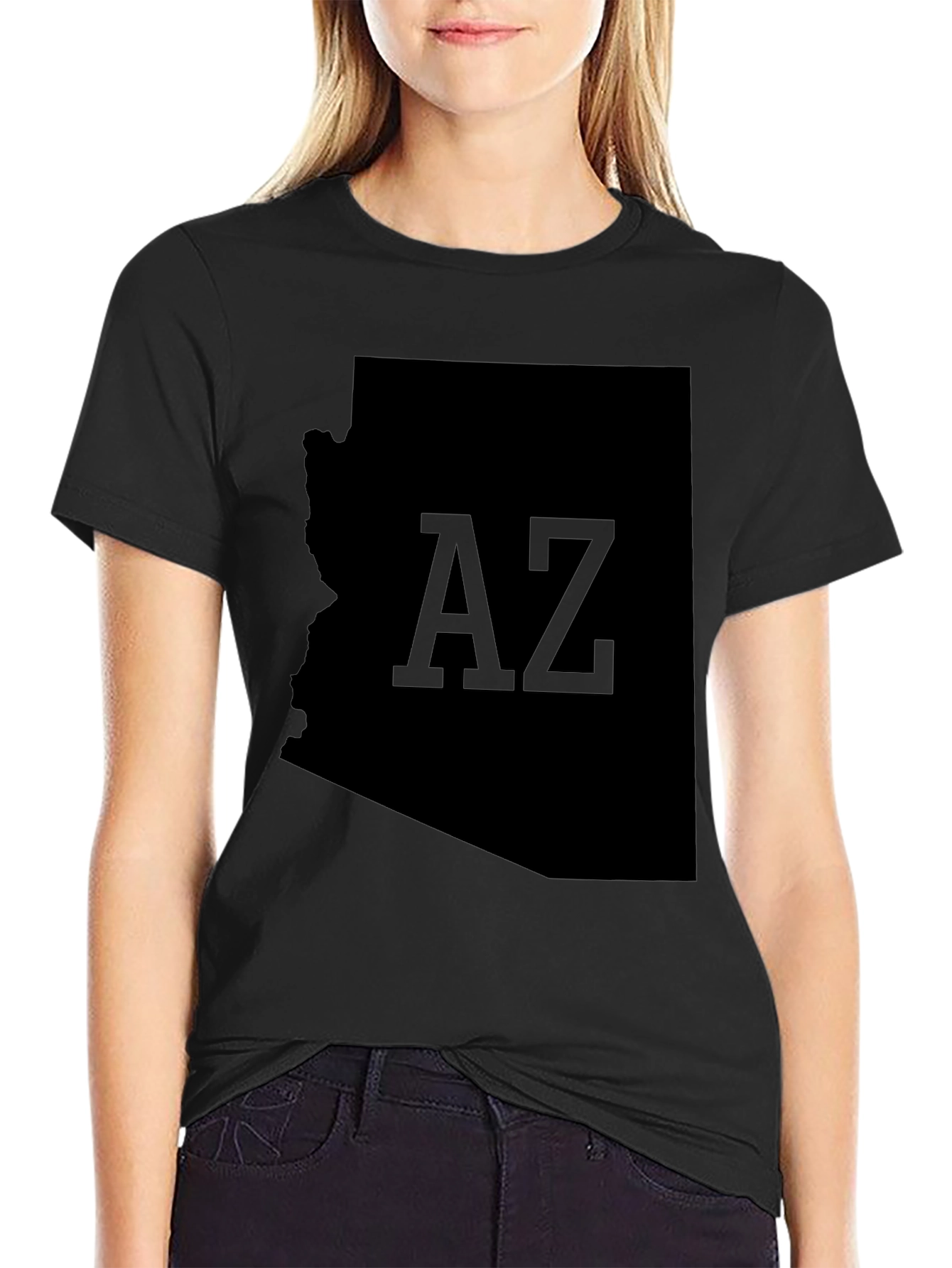Arizona AZ State Outline Graphic T-Shirt