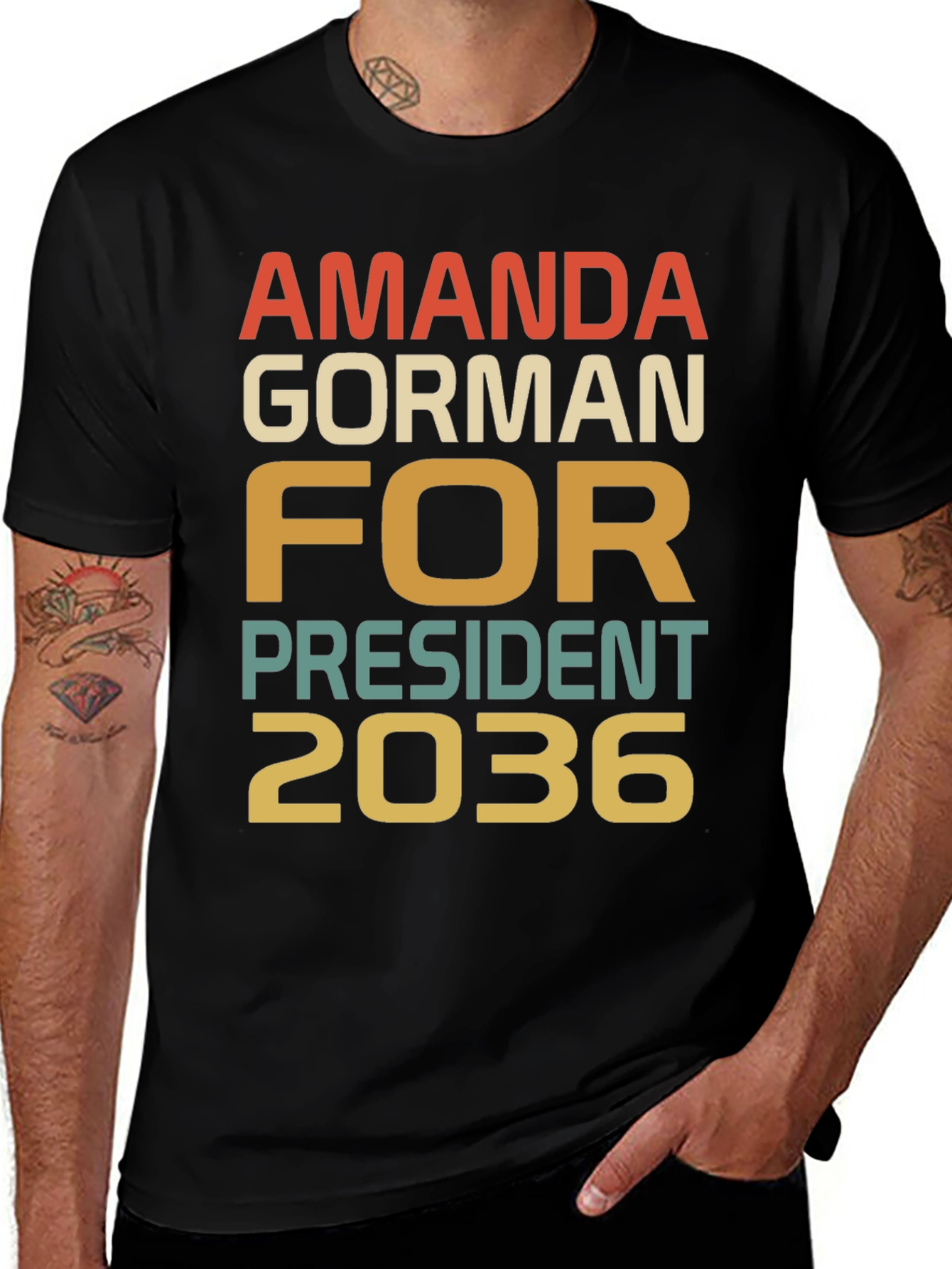 Amanda Gorman for President 2036 T-Shirt