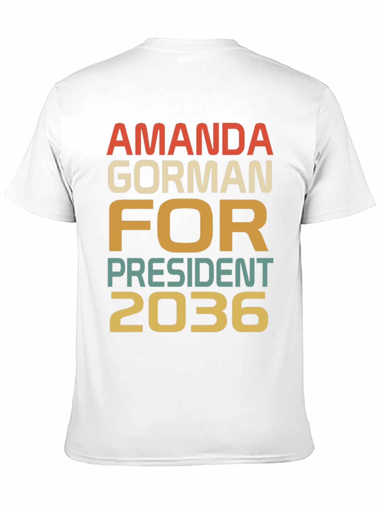 Amanda Gorman for President 2036 T-Shirt