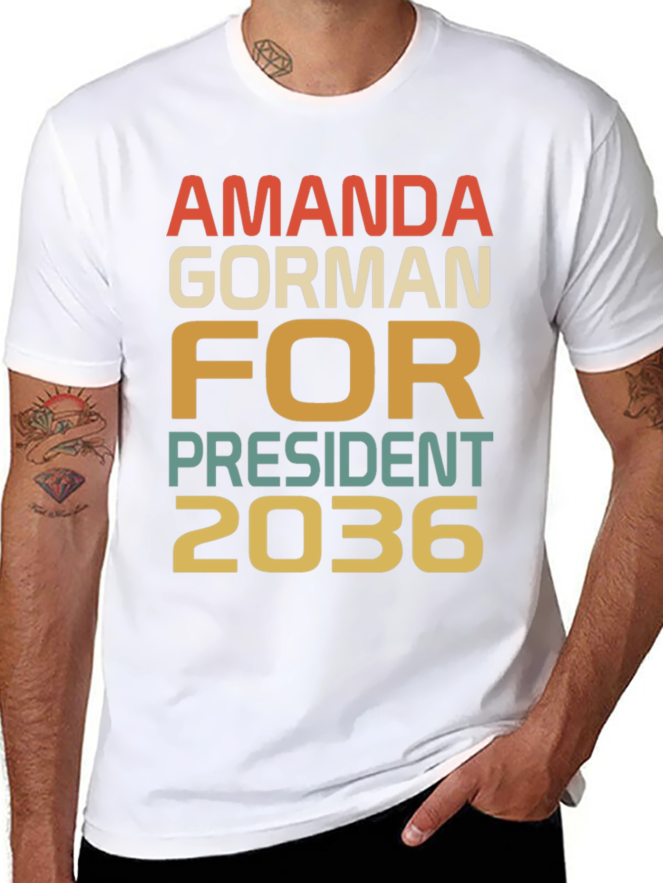 Amanda Gorman for President 2036 T-Shirt