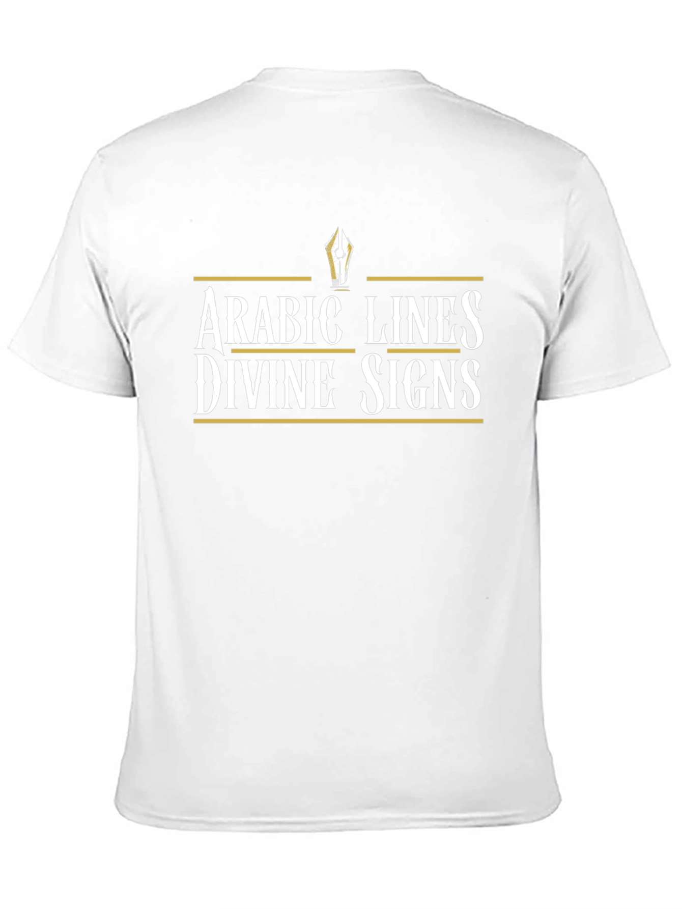 Arabic Lines Divine Signs Graphic Tee
