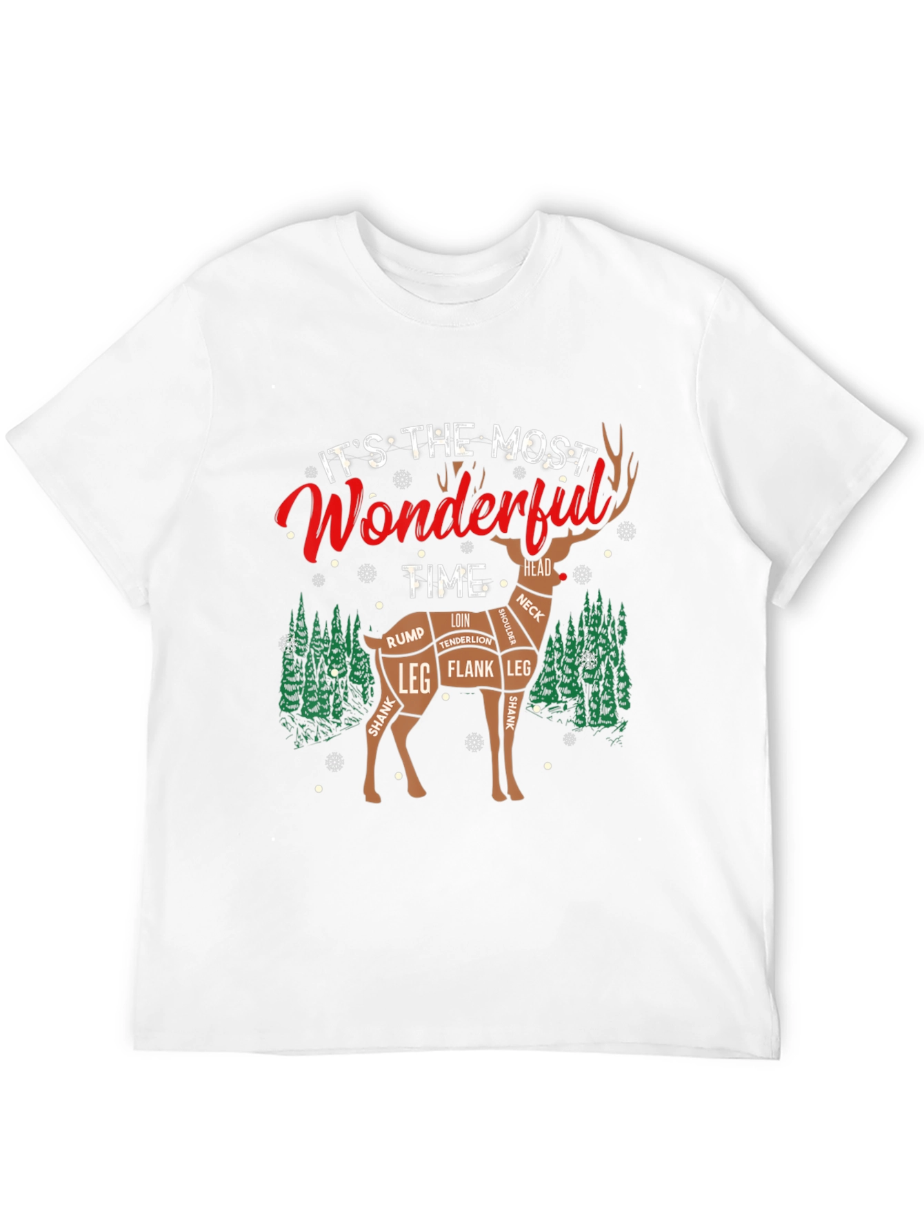 Wonderful Time Deer Meat Cut T-Shirt