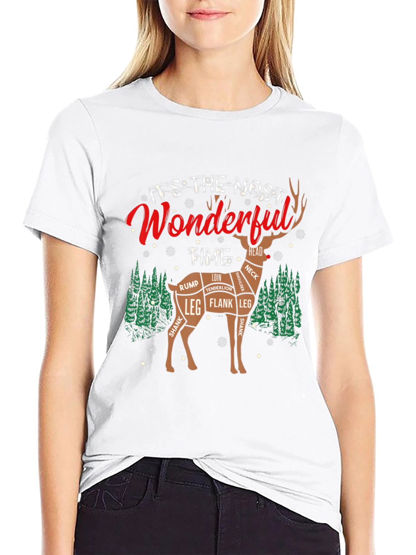 Wonderful Time Deer Meat Cut T-Shirt
