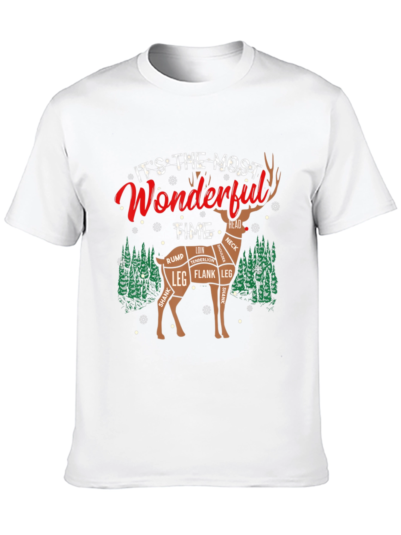 Wonderful Time Deer Meat Cut T-Shirt