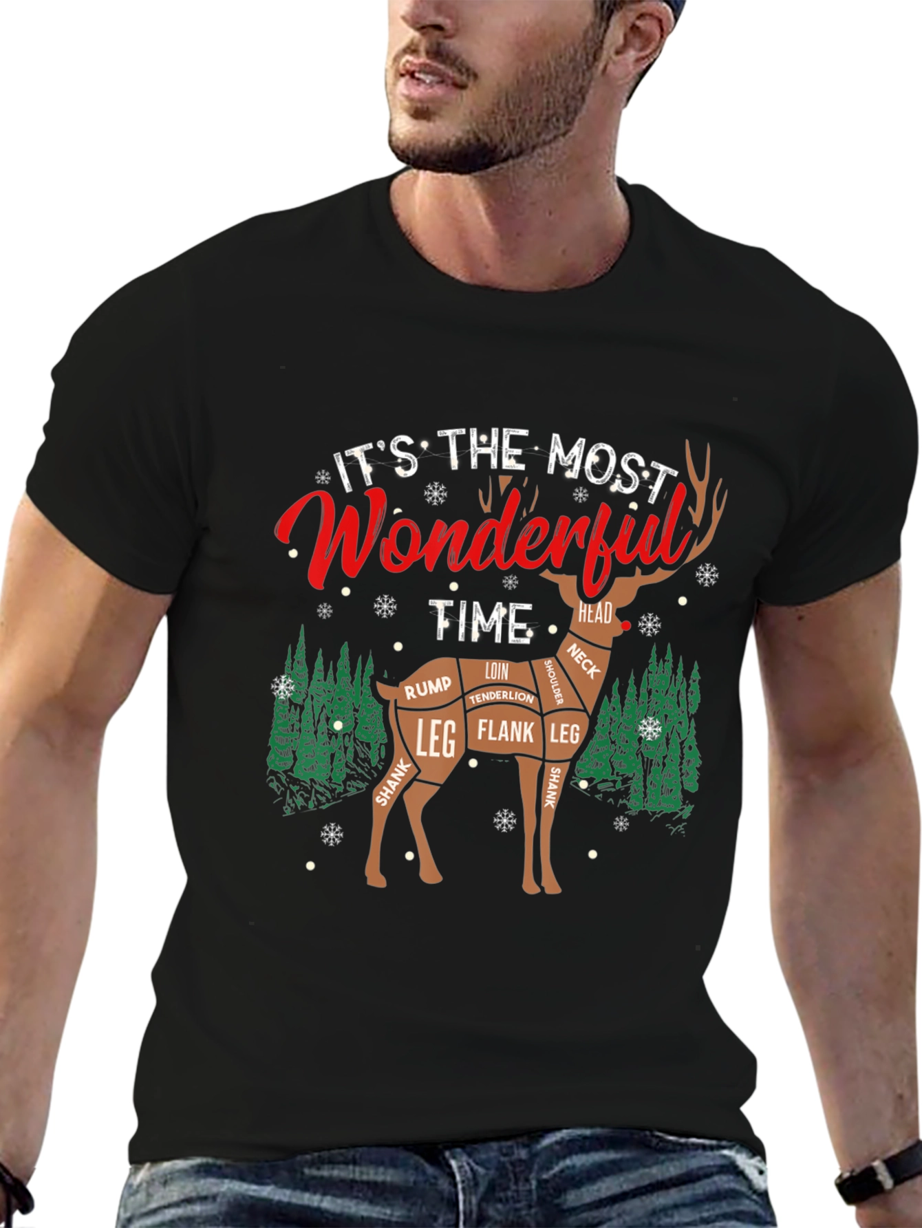 Wonderful Time Deer Meat Cut T-Shirt