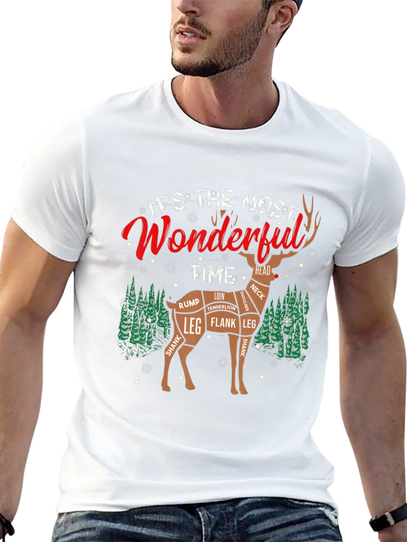 Wonderful Time Deer Meat Cut T-Shirt