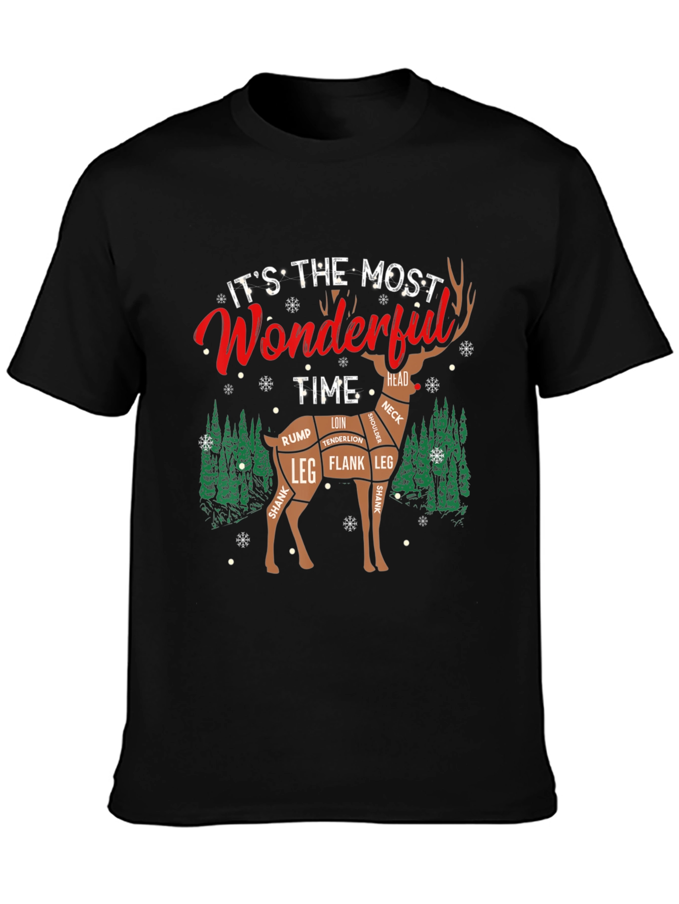 Wonderful Time Deer Meat Cut T-Shirt