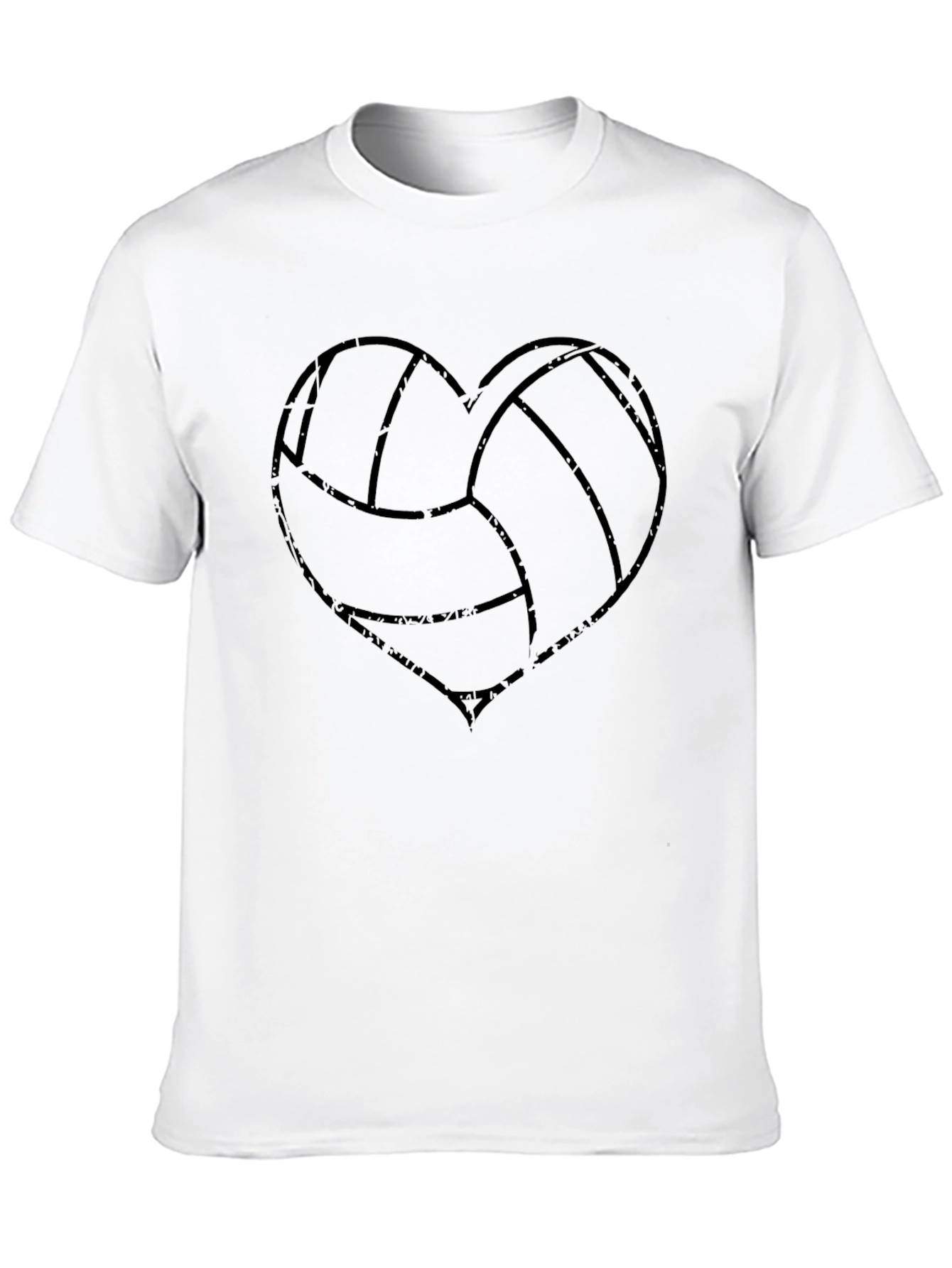 Volleyball Heart Graphic Tee