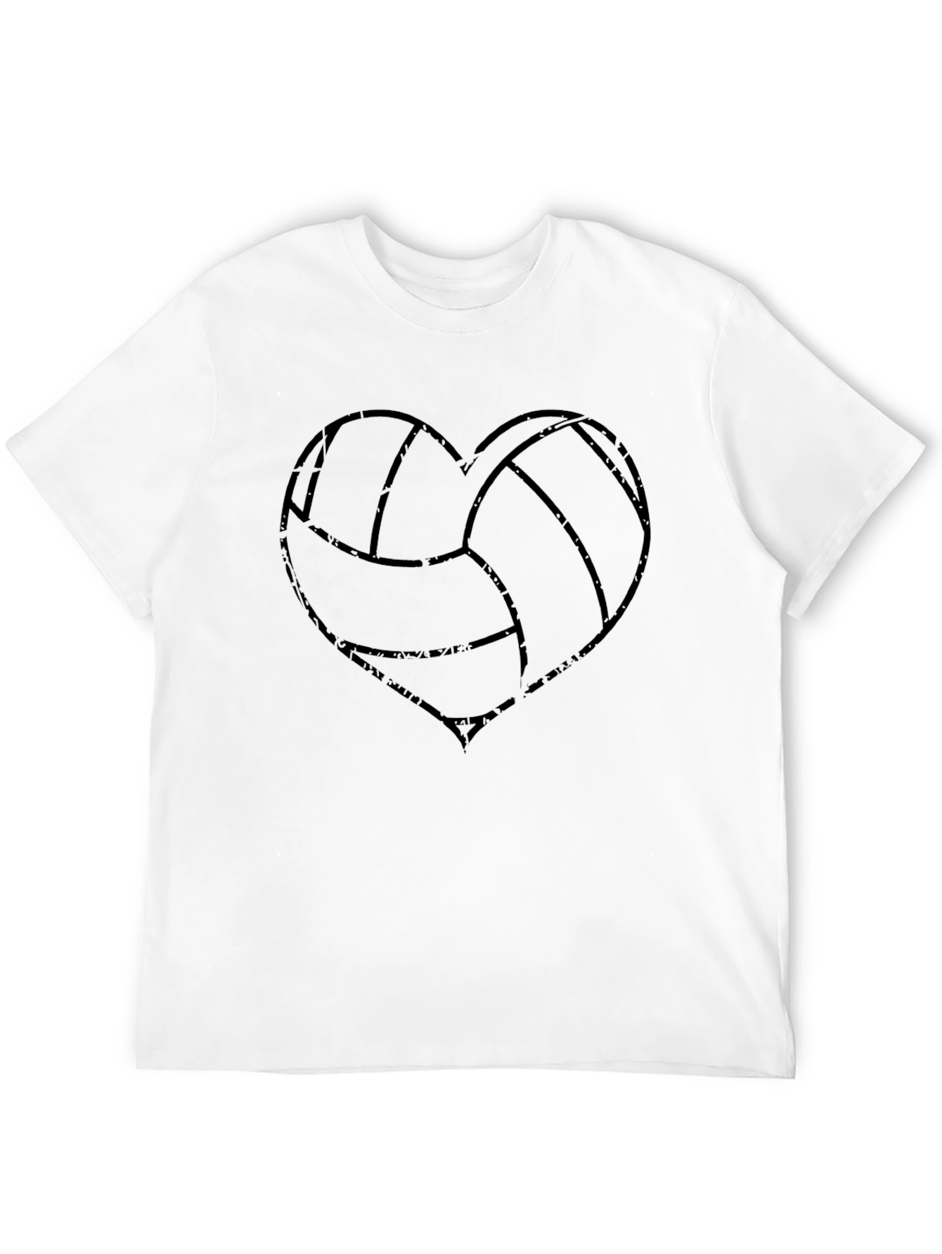 Volleyball Heart Graphic Tee