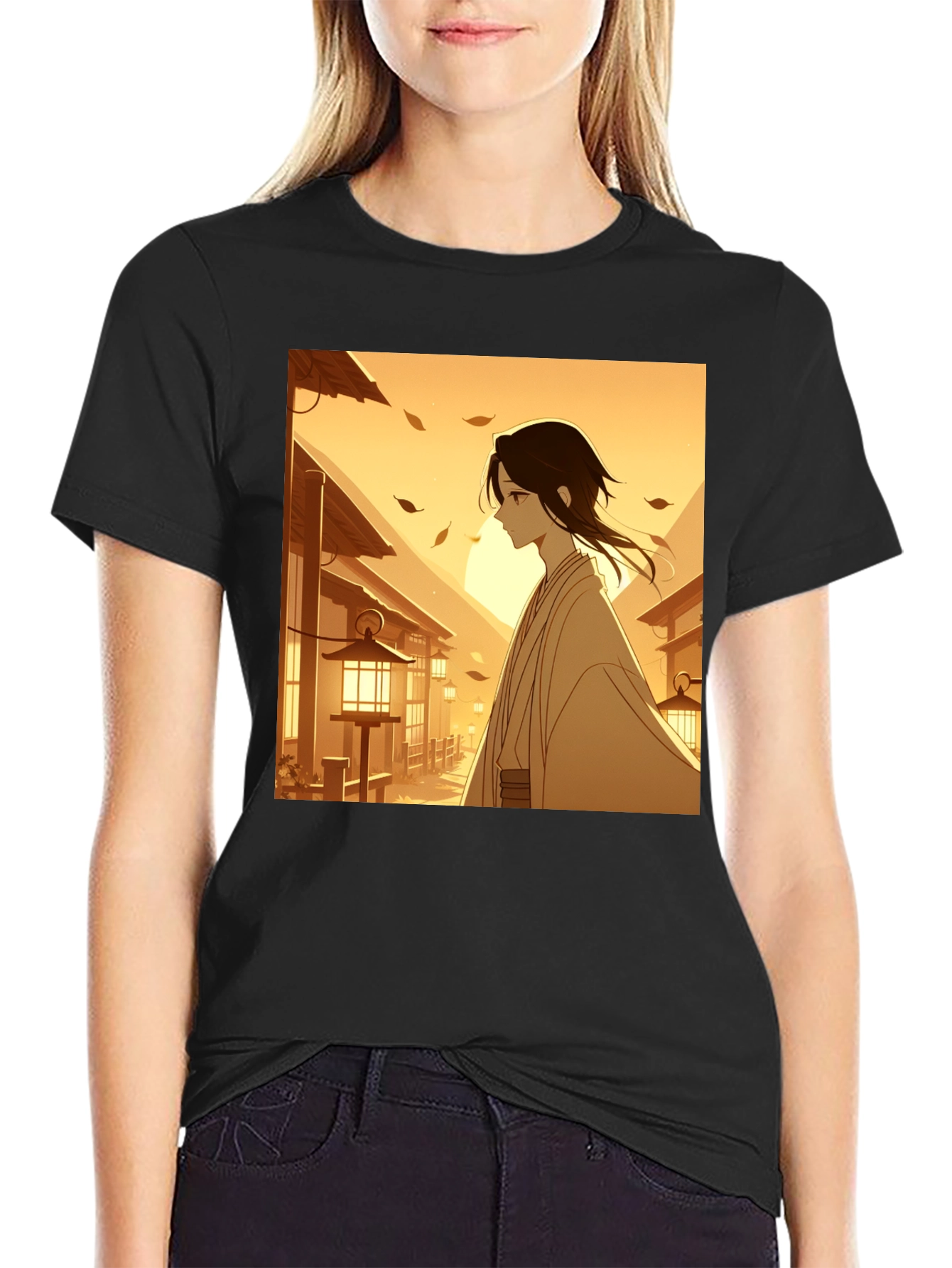 Anime Illustration Graphic Tee