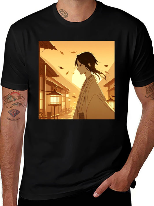 Anime Illustration Graphic Tee