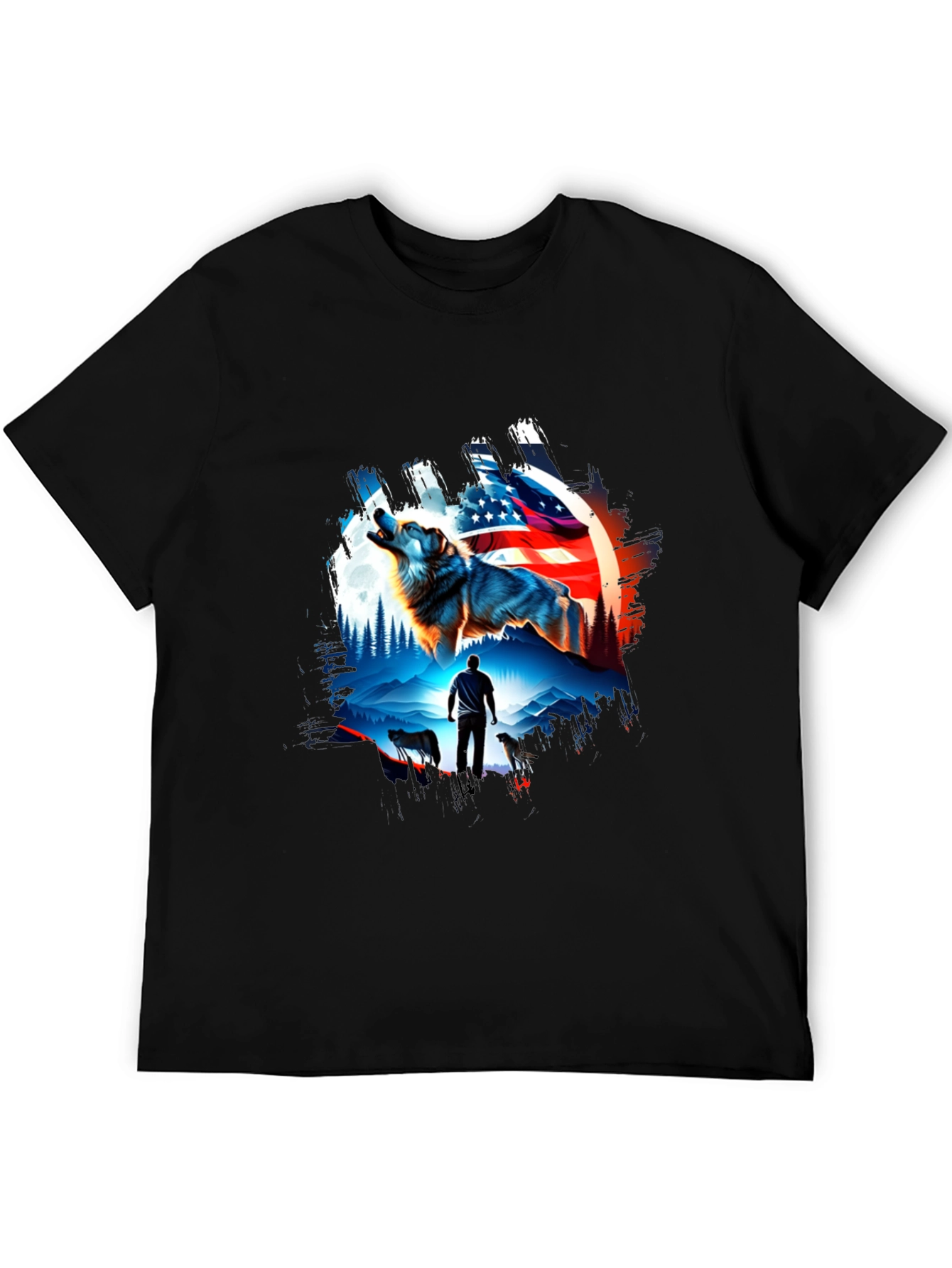 American Pride Wolf Pack T-Shirt
