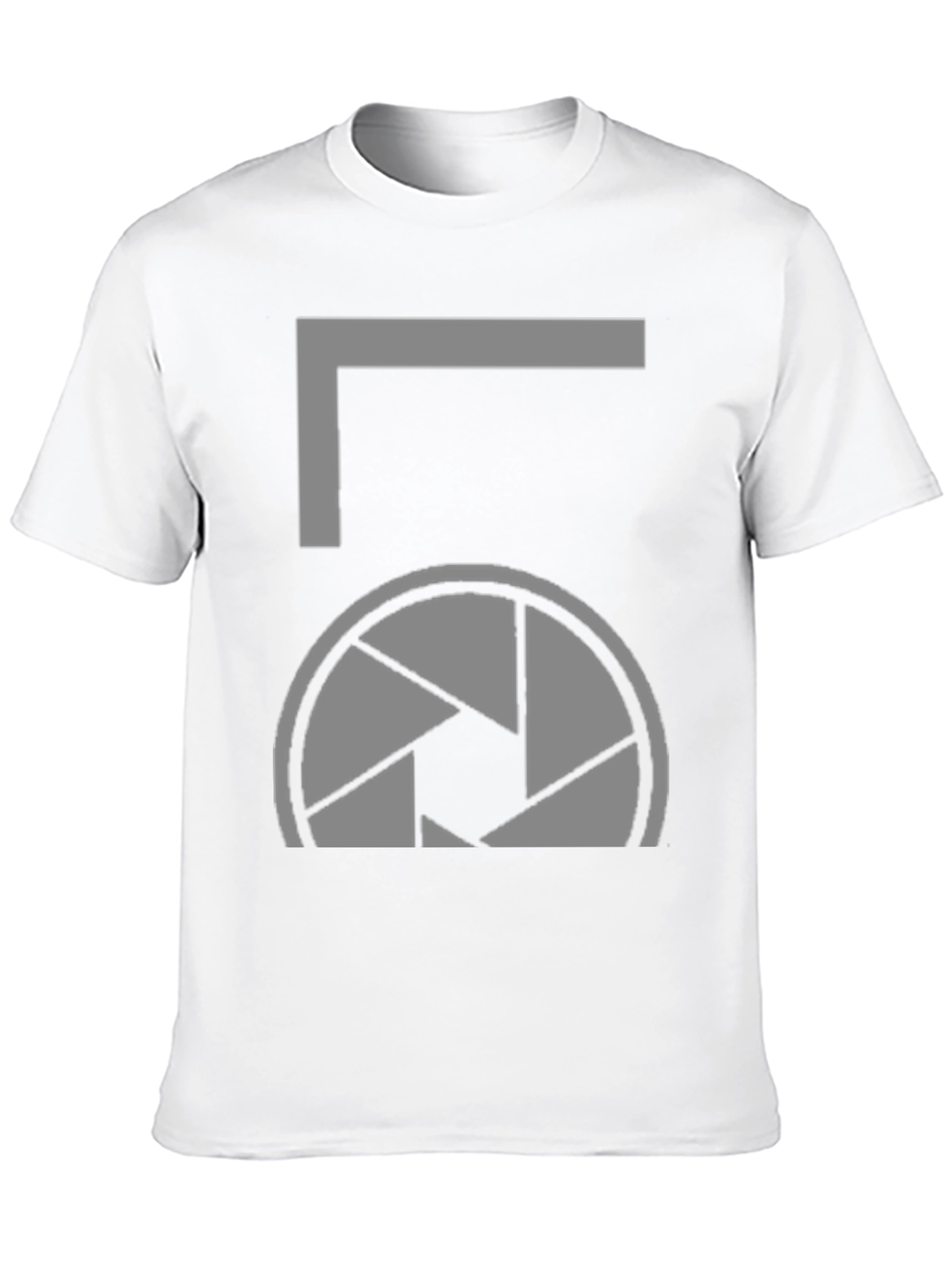 Aperture Lens T-Shirt - Black Graphic Tee