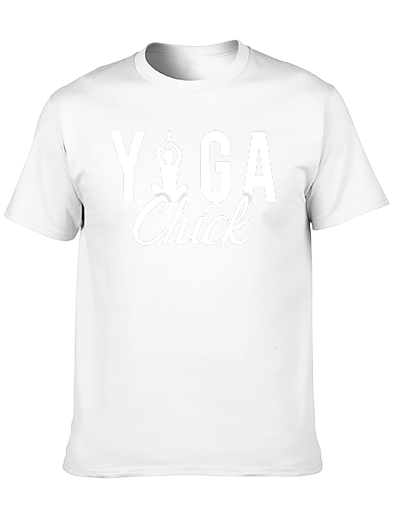Yoga Chick T-Shirt - Black Graphic Tee