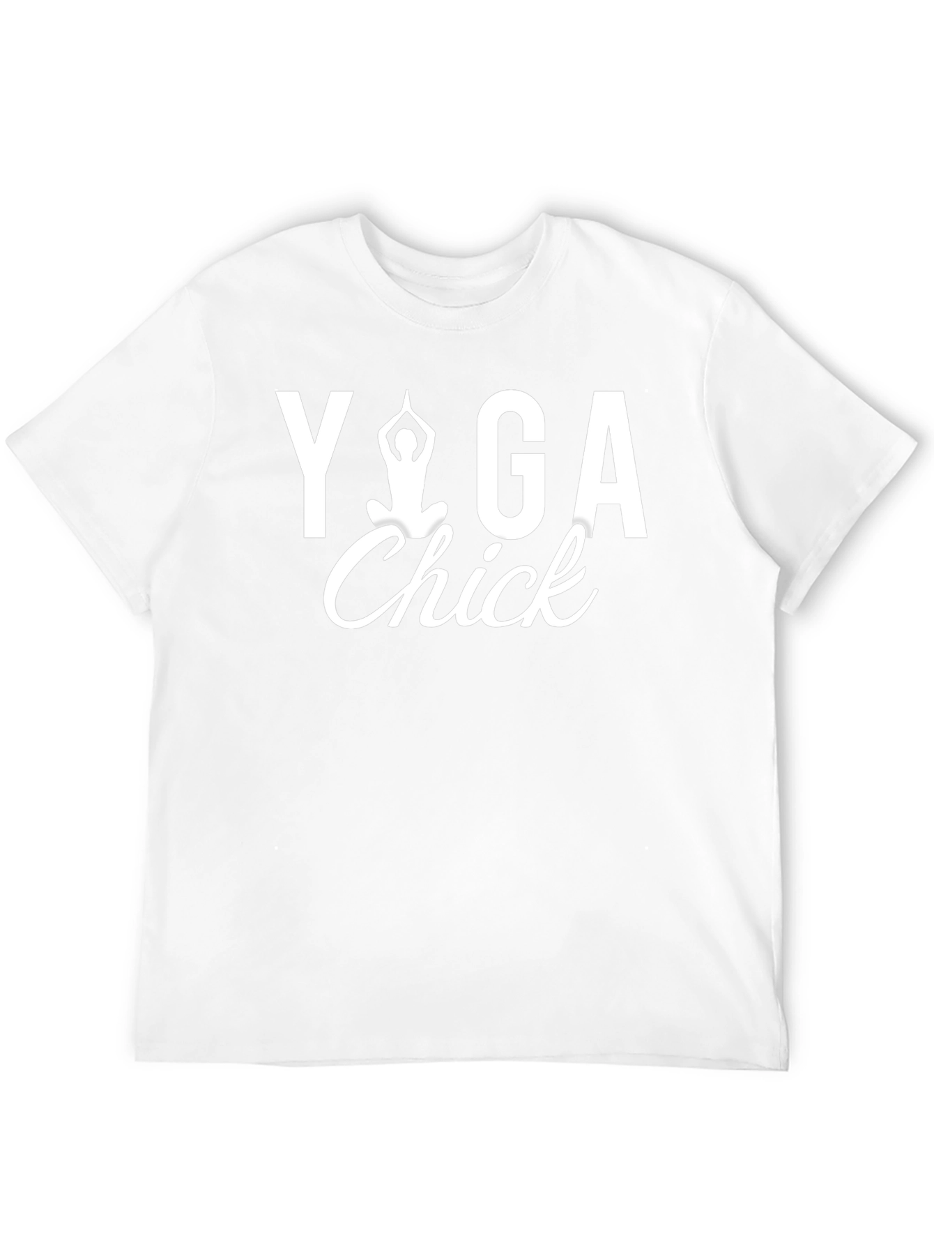 Yoga Chick T-Shirt - Black Graphic Tee