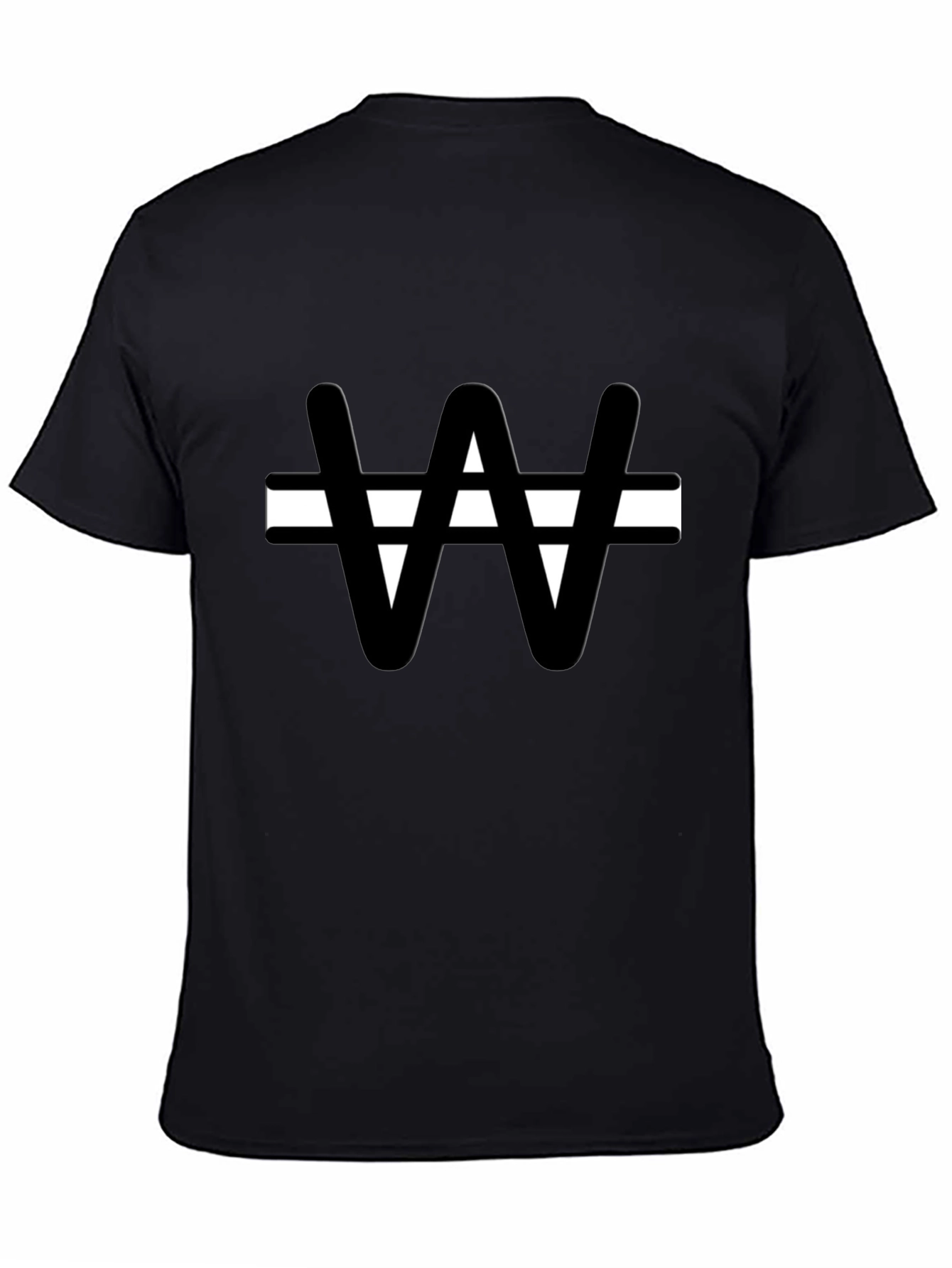 Won Symbol Graphic T-Shirt