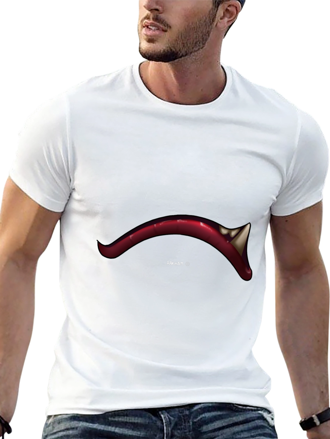 Arkham Graphic Tee - Mens Black T-Shirt