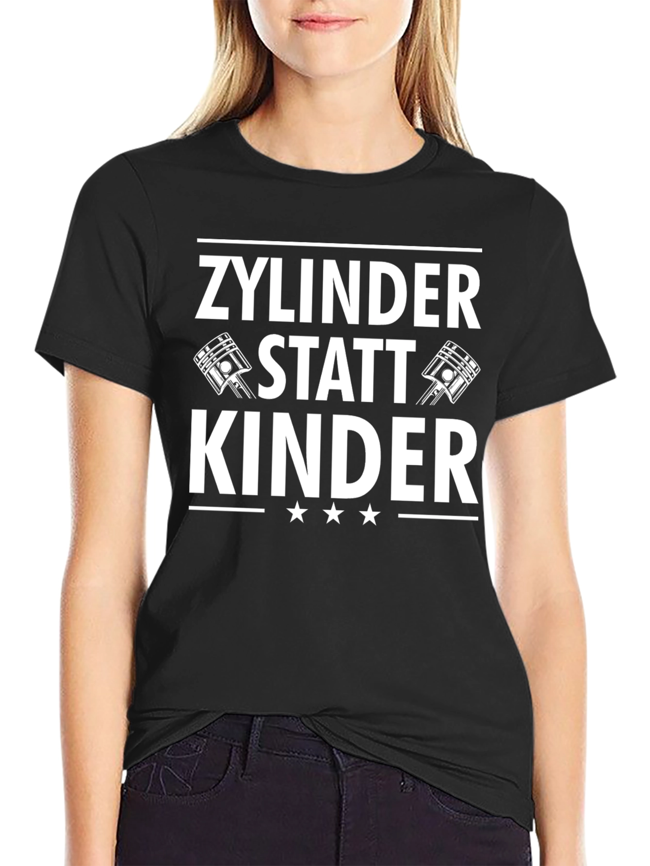 Zylinder Statt Kinder Graphic T-Shirt