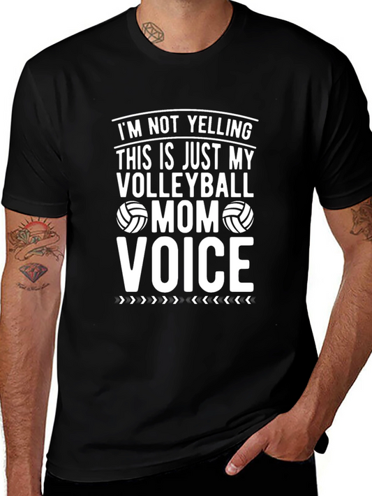 Volleyball Mom Voice T-Shirt