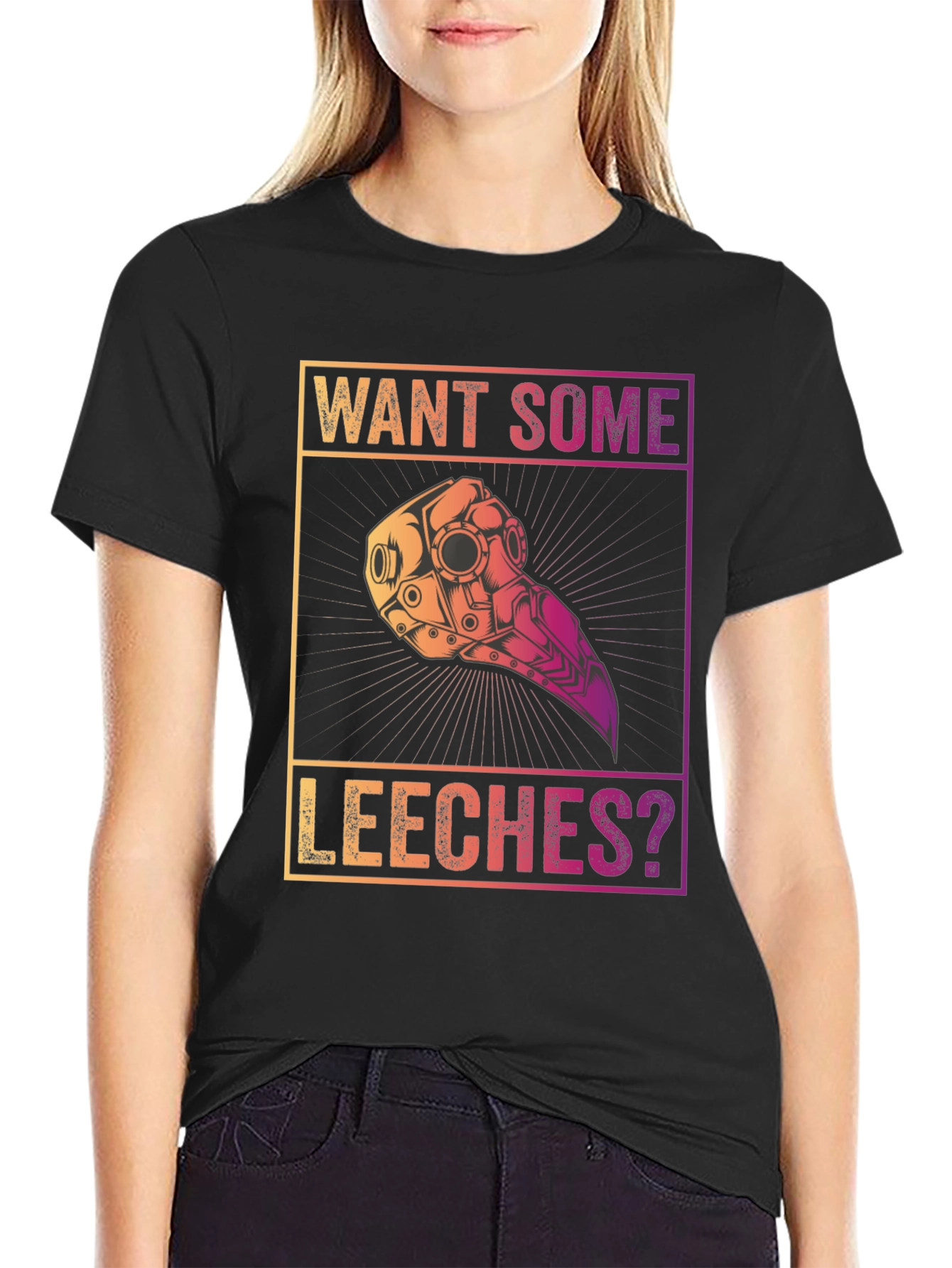 Want Some Leeches? Graphic T-Shirt - Unique Design