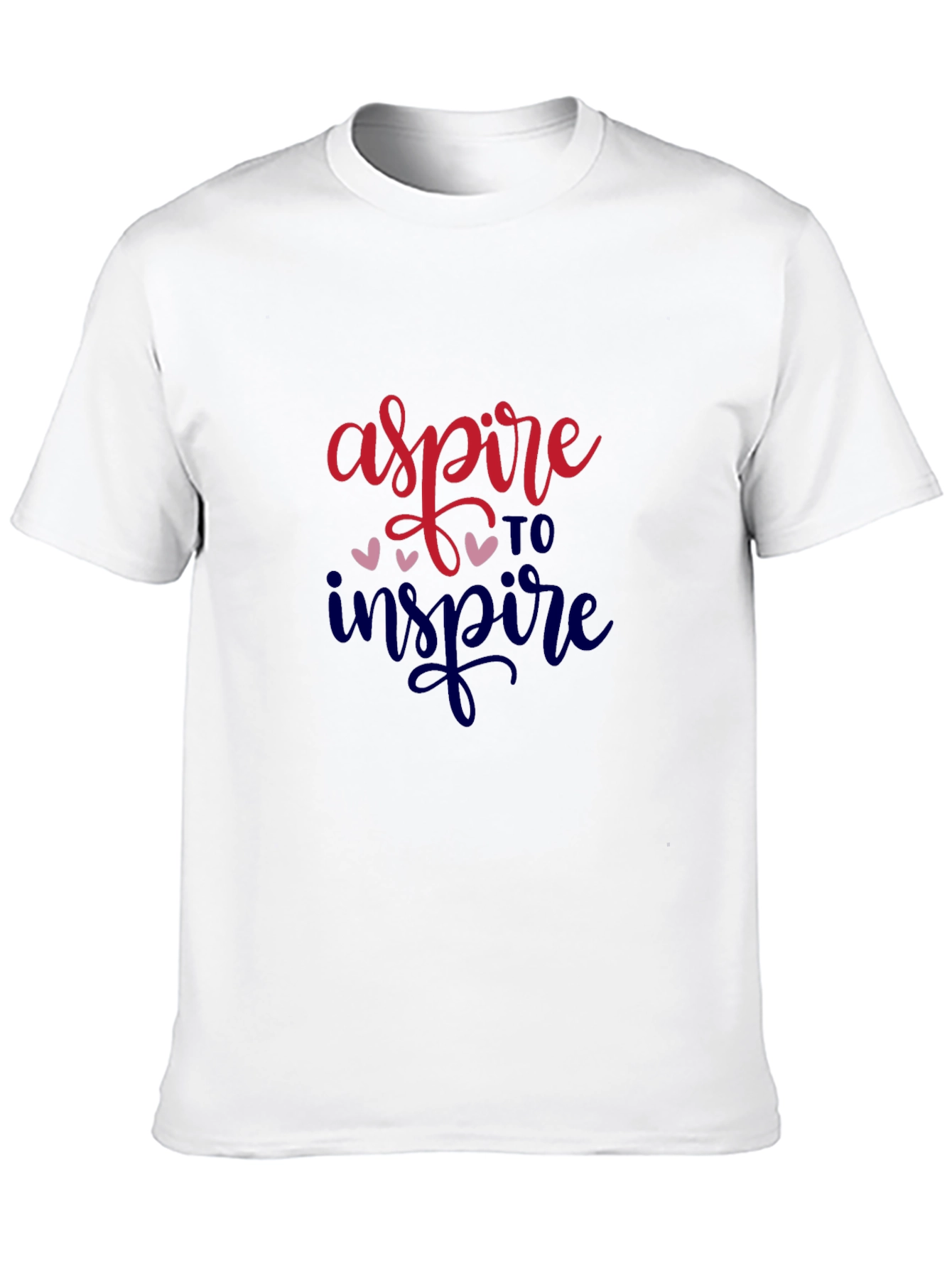 Aspire to Inspire Graphic Tee - Motivational Shirt