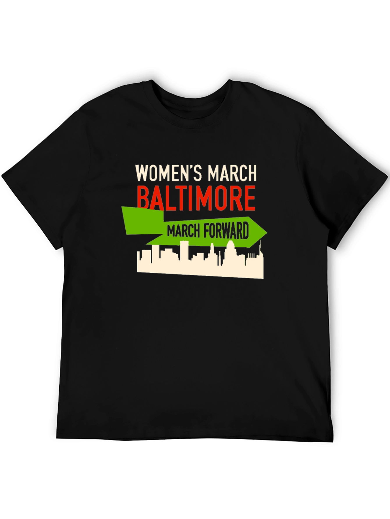 Womens March Baltimore T-Shirt