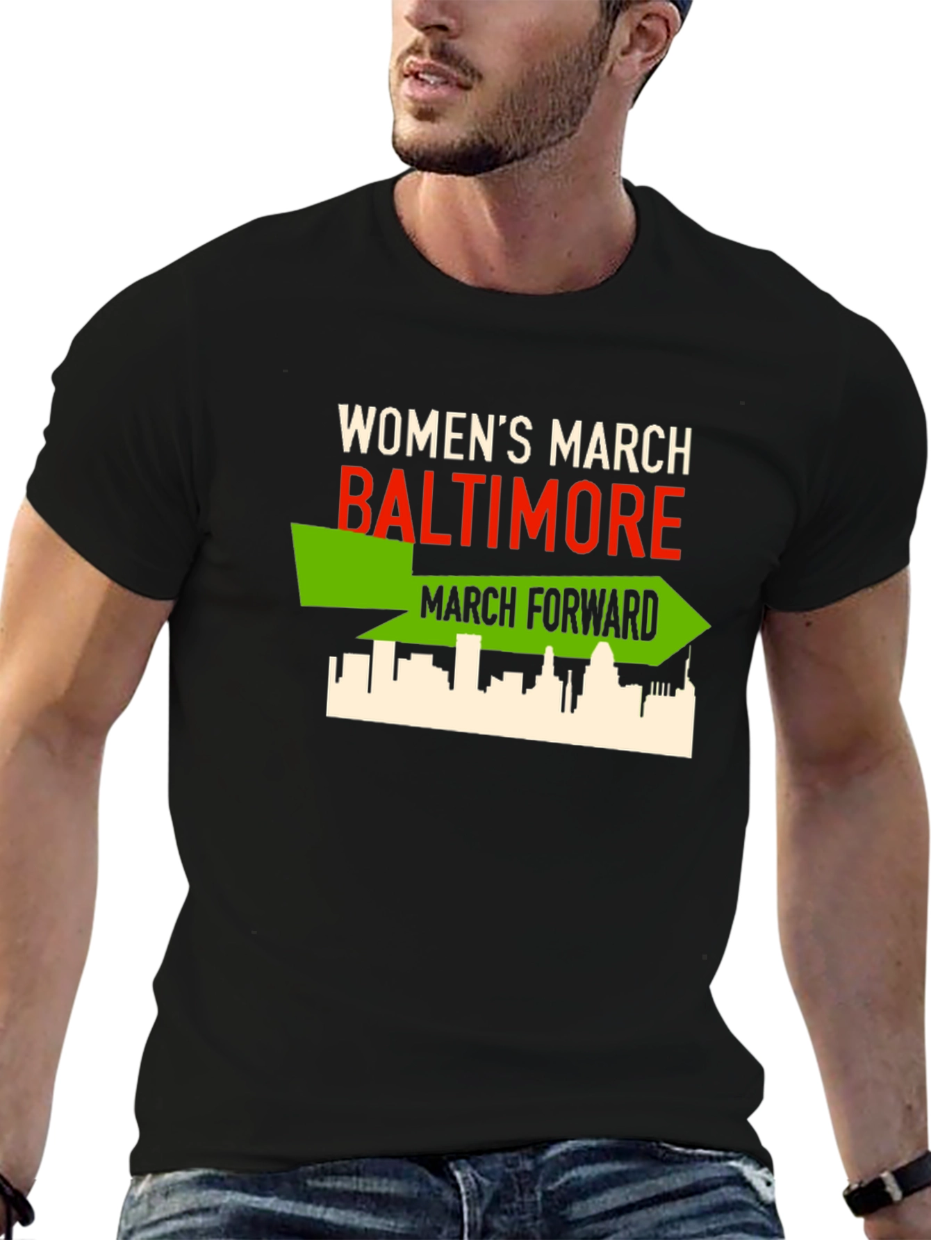 Womens March Baltimore T-Shirt