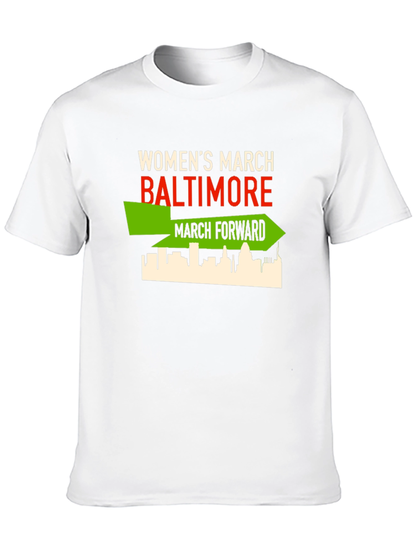 Womens March Baltimore T-Shirt