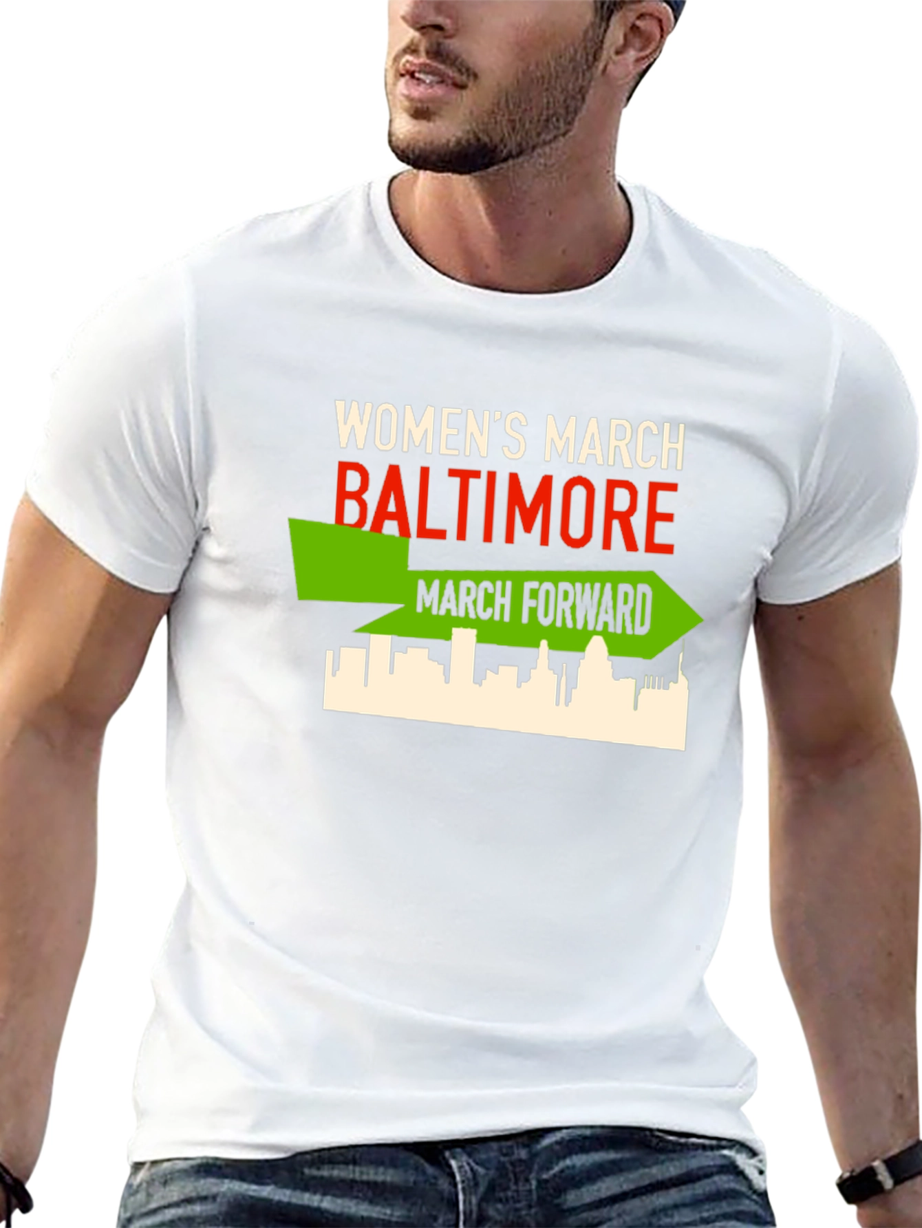 Womens March Baltimore T-Shirt