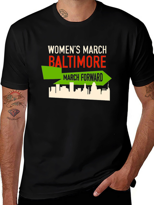 Womens March Baltimore T-Shirt