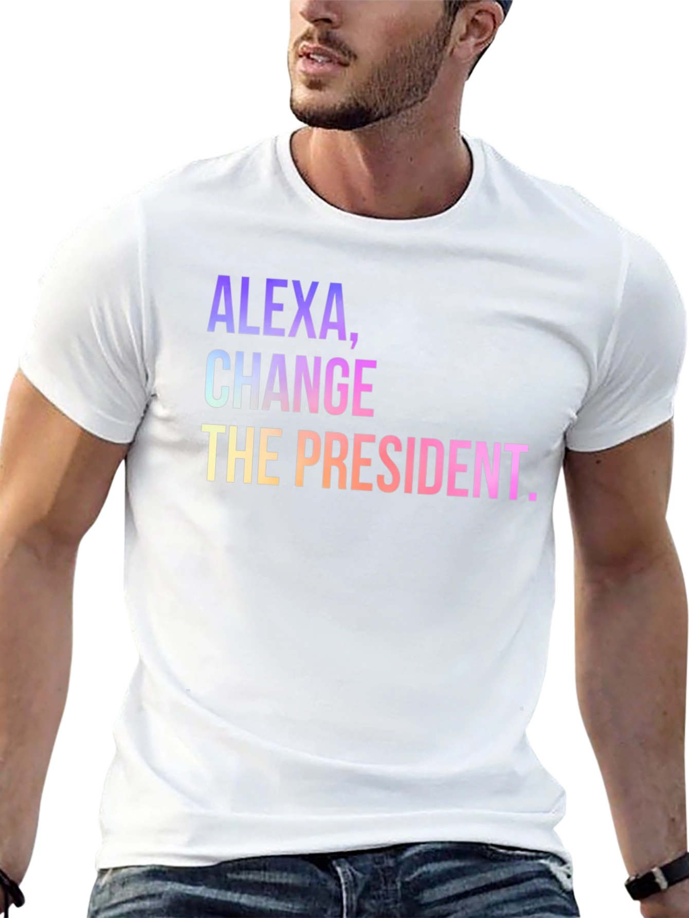 Alexa Change the President Graphic Tee