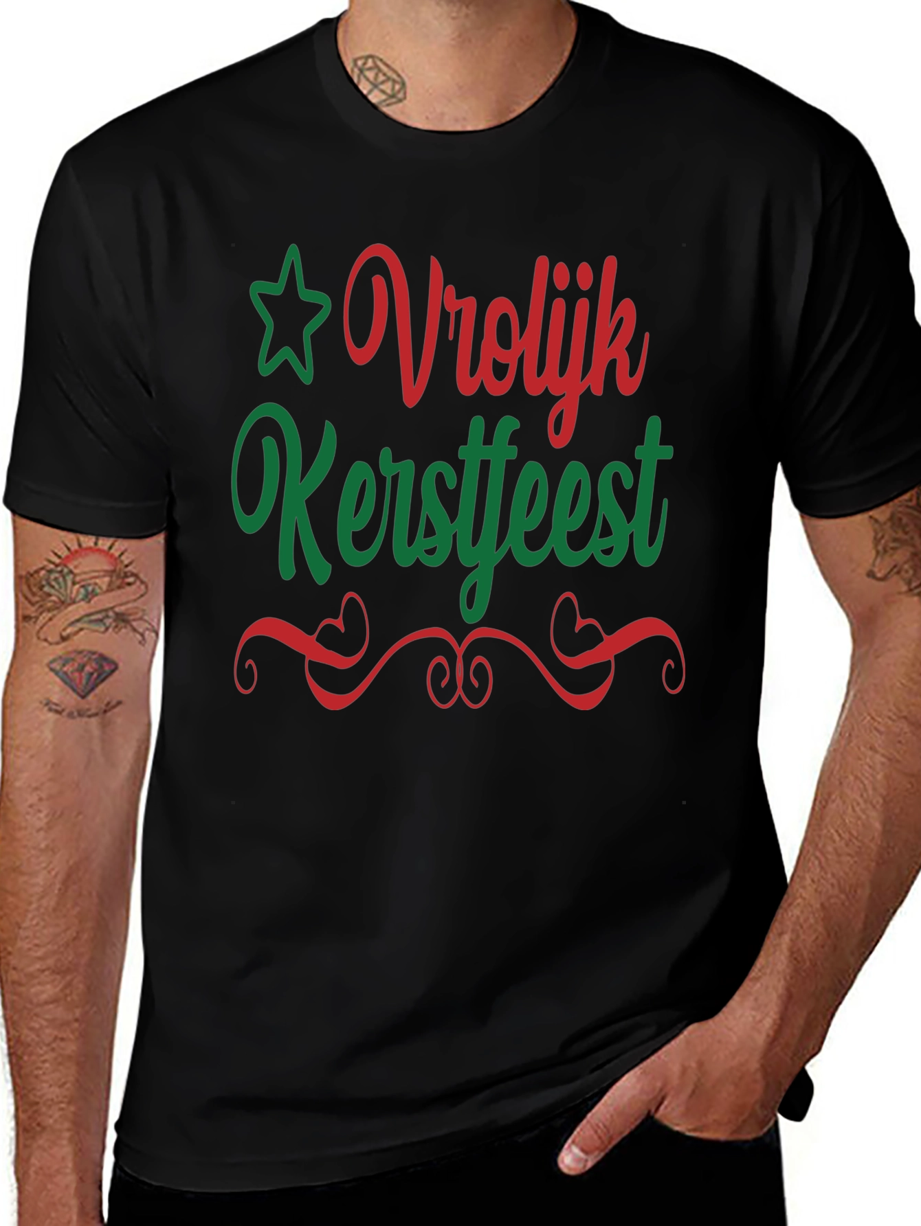 Vrolijk Kerstfeest Christmas T-Shirt